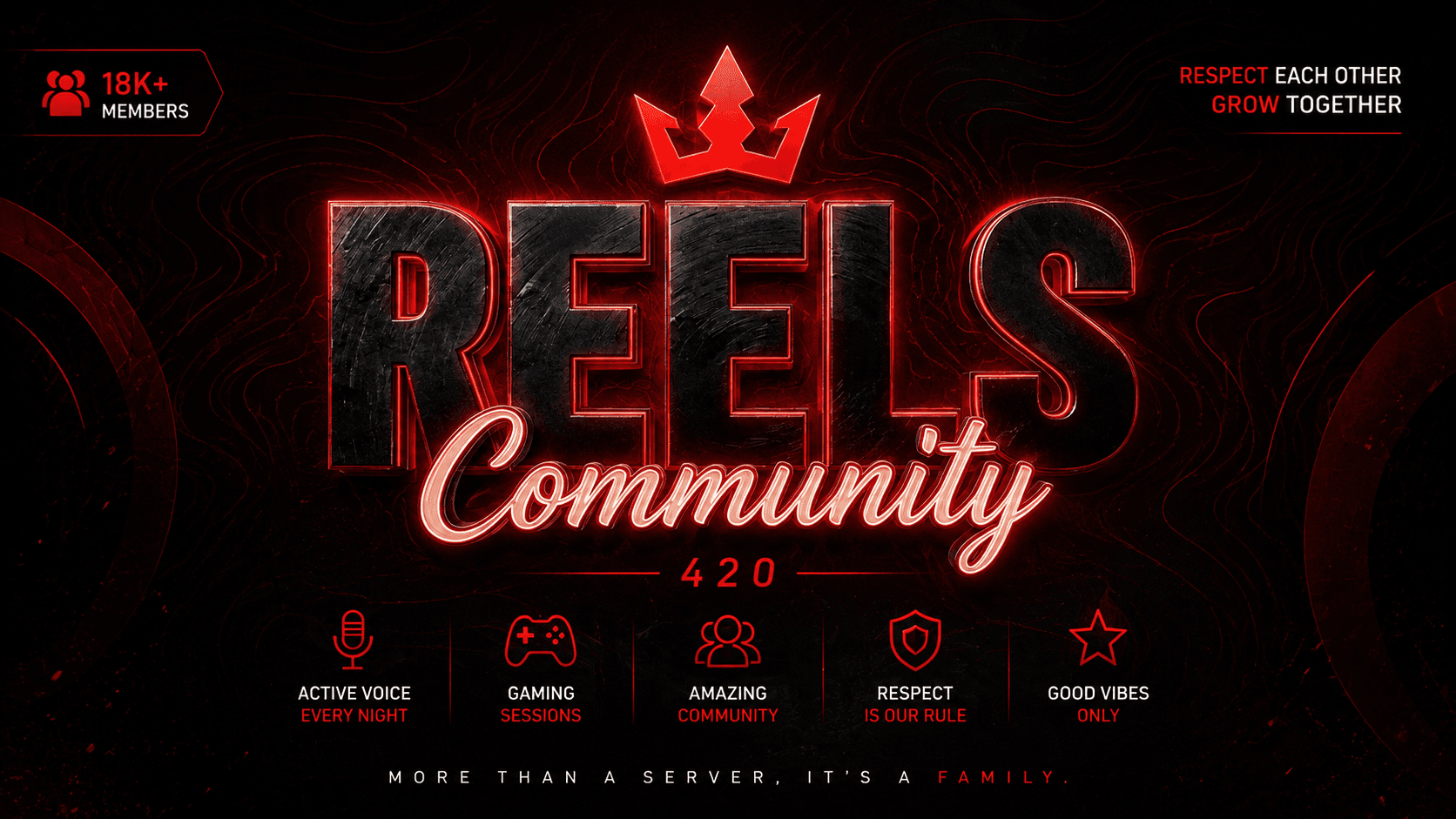 Reels Community Official Banner
